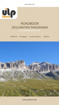 eRoadbook Rennrad Dolomiten Panorama medium